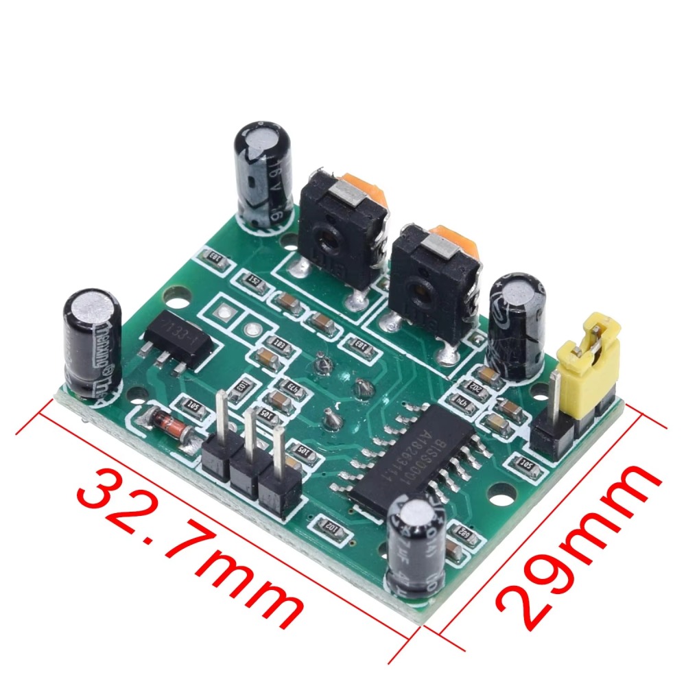 Sensor de Movimiento PIR en Modulo con Lente Fresnel DYP