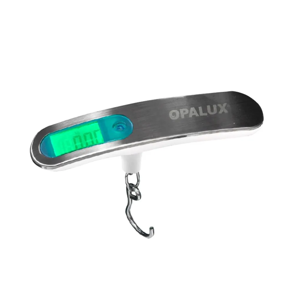 Balanza Digital de Equipaje "OPALUX" 50Kg Pantalla Verde