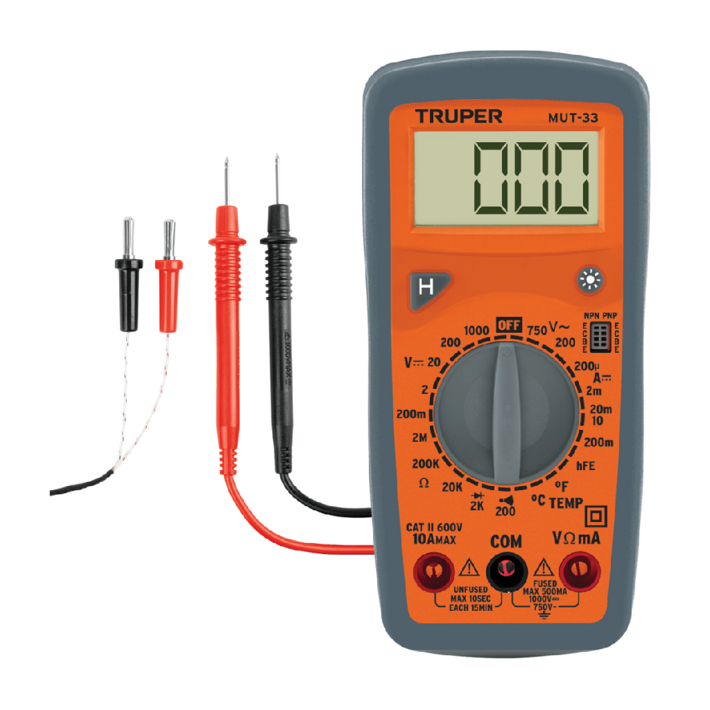 Multitester Digital Junior, TRUPER 10401