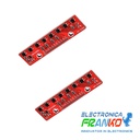  Arreglo Sensor QTR de 8 Optos SMD 