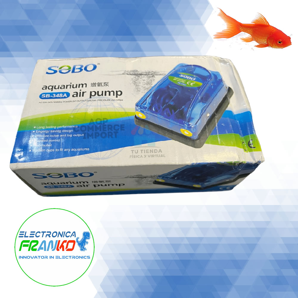 ABomba de Aire 2 Salidas SOBO SB-348A