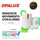 Alarma Sensor Inalambrico "Opalux" Infrarojo De Movimiento