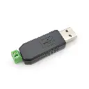 Adaptador Convertidor RS485 a USB, Cable Conversor de Señal RS485 a USB. Compatible con Win7, XP, Win98, Win2000, Win10