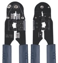 Alicate Telefónico "Hurricane" 8P8C (Rj-45) Cat5E, Azul