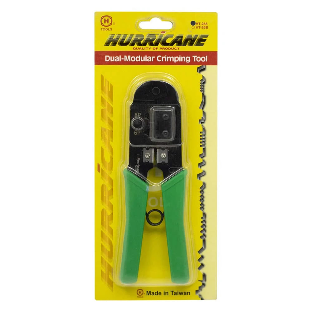 Alicate Telefónico "Hurricane" 8P8C,6P6C,6P4C,6P2C (Rj-45/Rj-11)