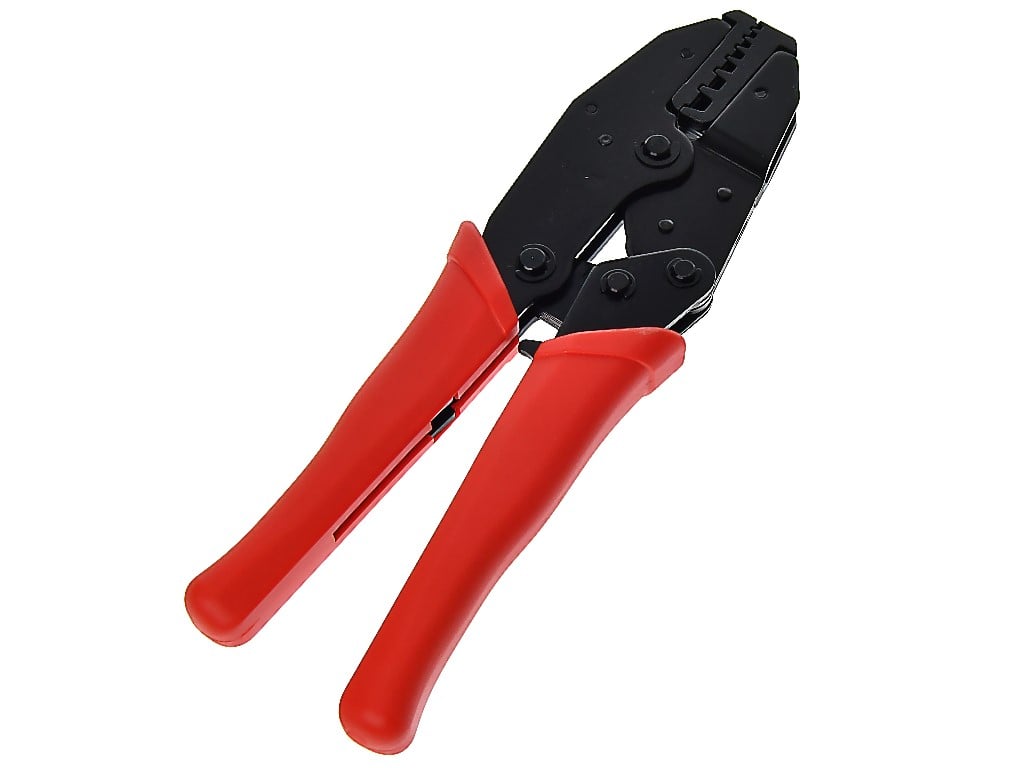 Alicate P/Terminal Tubular "Hurricane" Sobre Moldeado Completo Awg 6-22