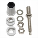 Conector Banana Hembra 4mm M5 Poste 30A "Premiun"