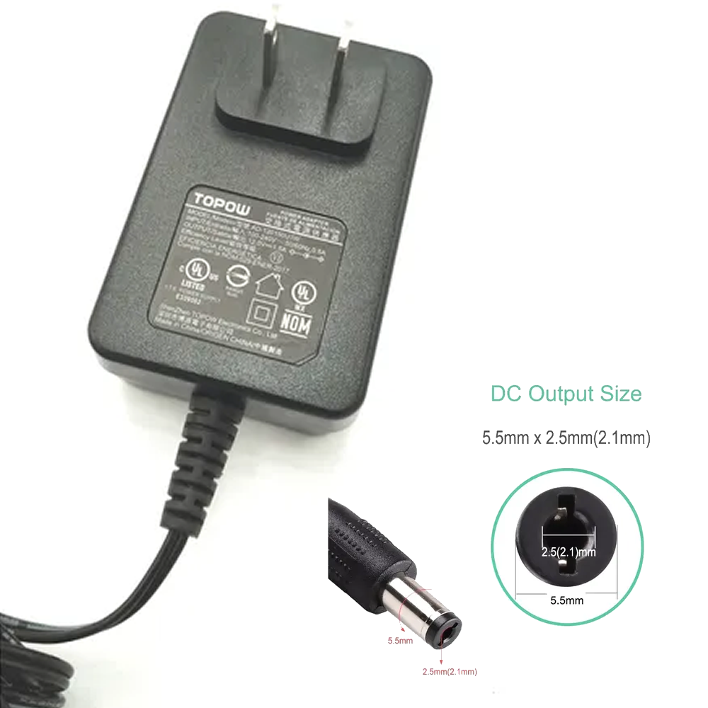 Fuente de Alimentación Switching 12V 1.5A AC/DC – Conector 5.5×2.1 mm con Indicador