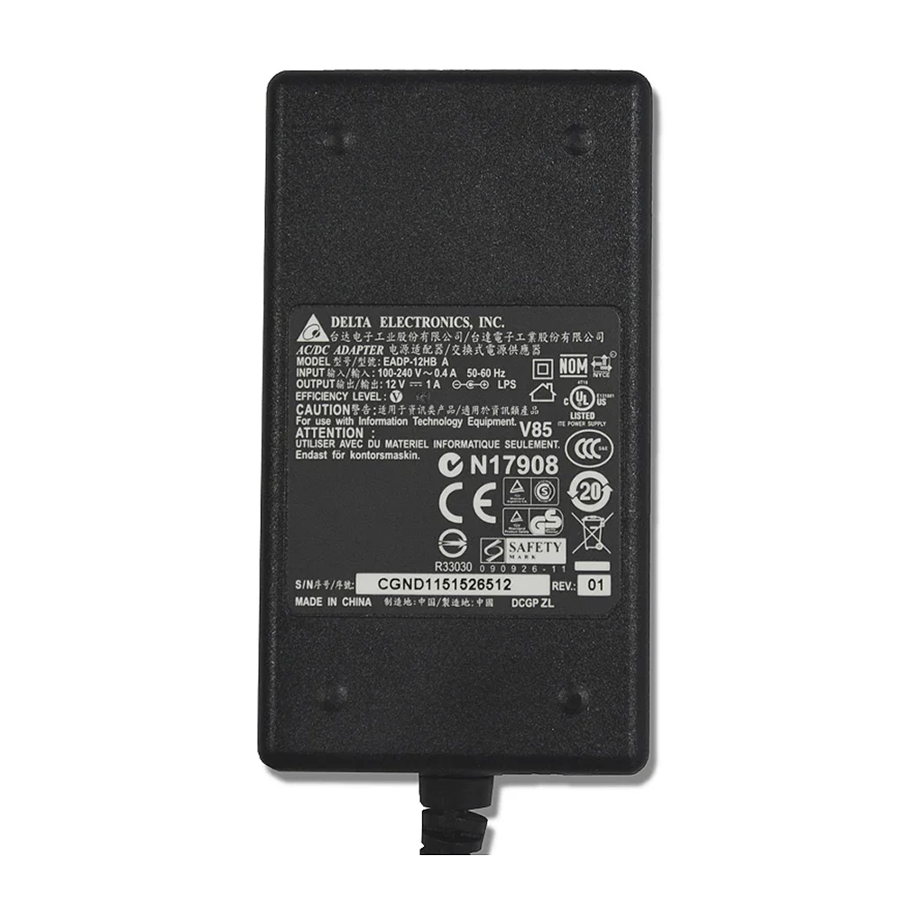 Fuente de Alimentación Switching 12V 1A AC/DC – Conector 5.5×2.1 mm 