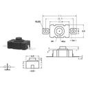 Switch SMD 18x12mm Autoblocante 1.5A 250V Push Button 