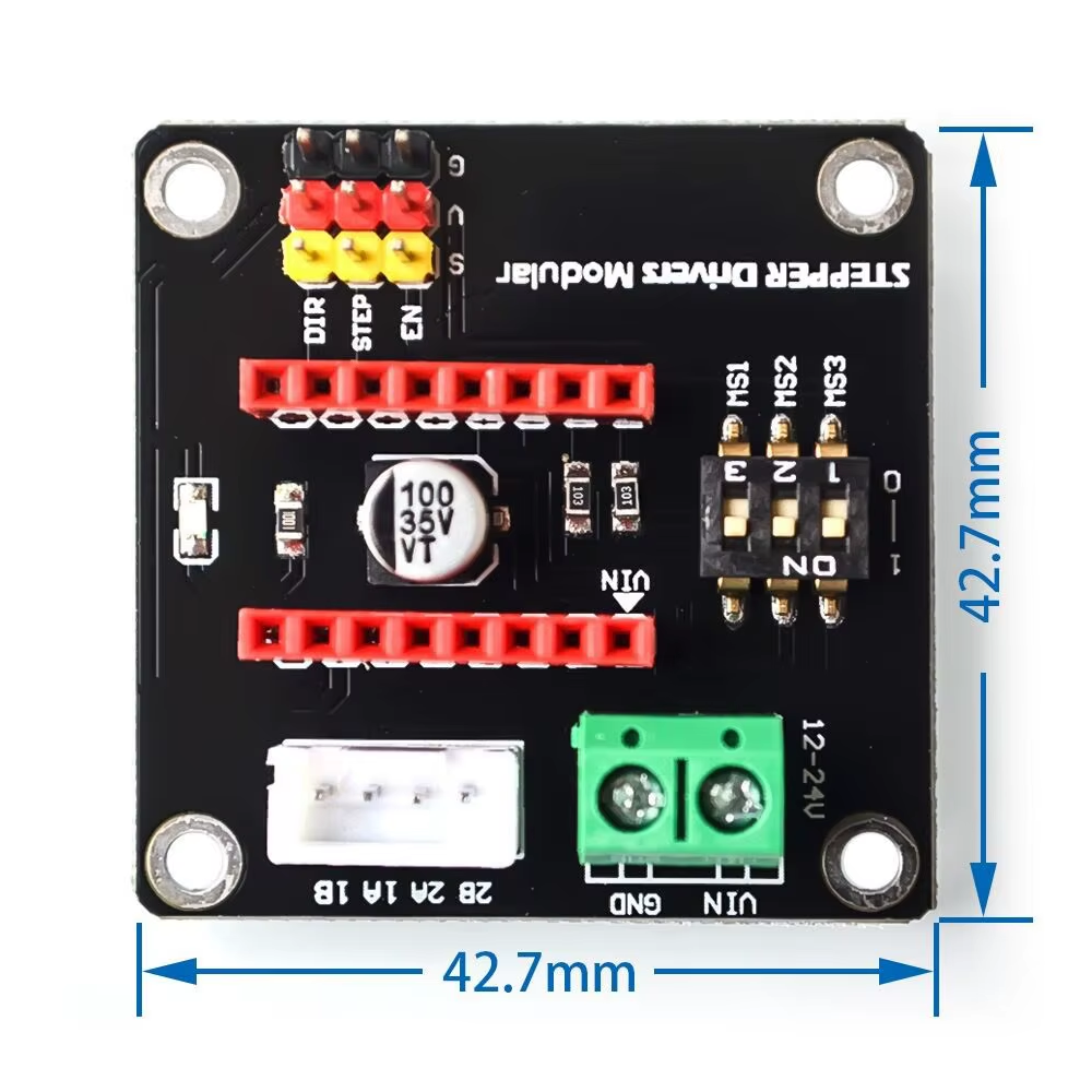 Placa CNC Shield V3 para Motores Paso a Paso Compatible A4988 DRV8825