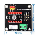 Placa CNC Shield V3 para Motores Paso a Paso Compatible A4988 DRV8825