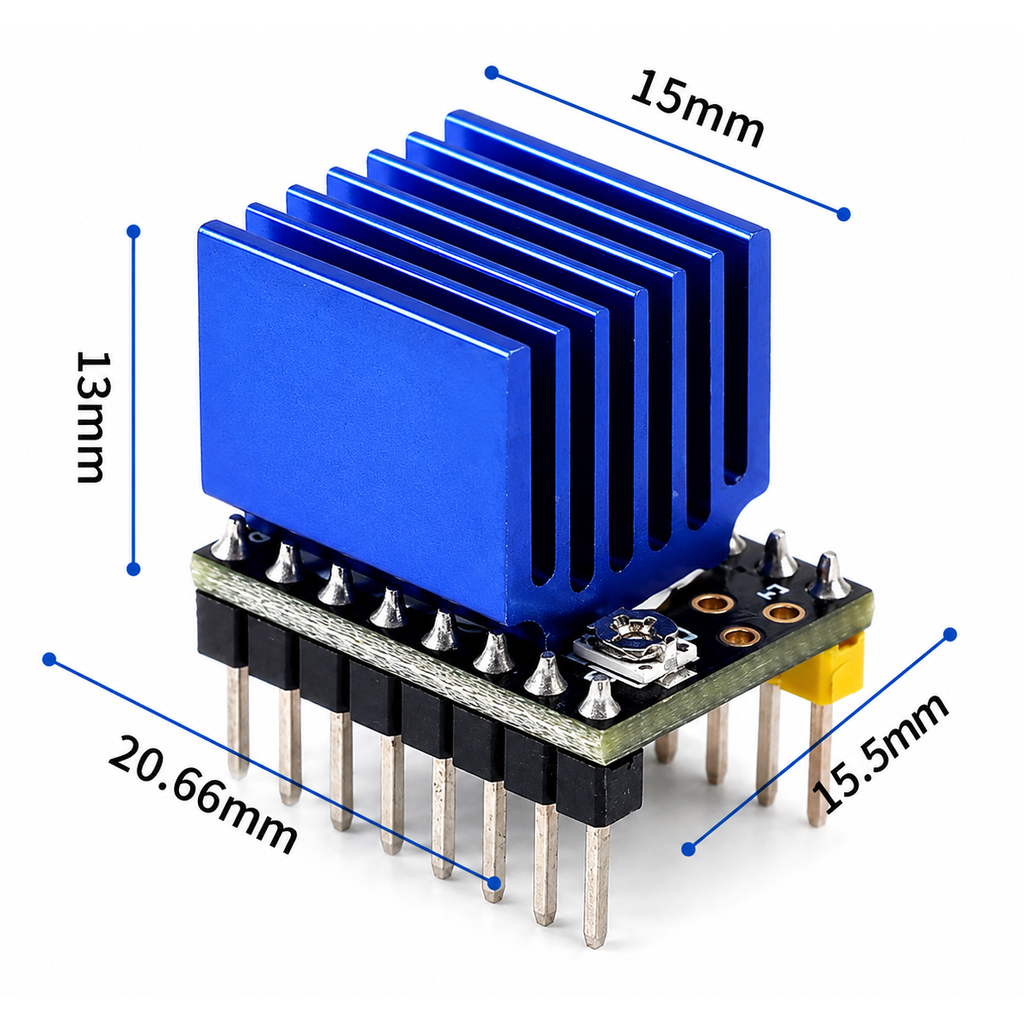 TMC2209 Driver  UART 2.8A para Motor Paso a Paso Impresora 3D CNC