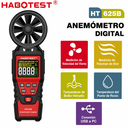 HT625B Anemometro Digital, Medidor de Velocidad del Viento HABOTEST USB 