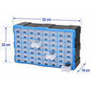 Organizador Termoplástico 64 Gavetas Horizontal