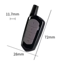 Control Remoto T/Llavero 4 Canales 4 Botones Frecuencia 433Mhz 