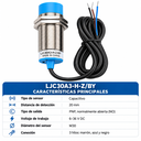 Switch de Proximidad Capacitivo 6~36 VDC PNP M30