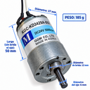 Motor DC 24V 5000 R/min con Reductor GGM Reacondicionado