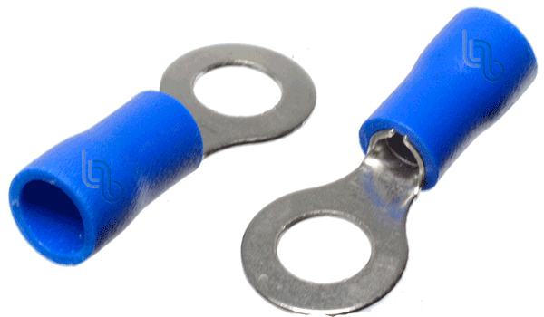 Terminal Pre-Aislado Circular D6.5mm AWG16-14