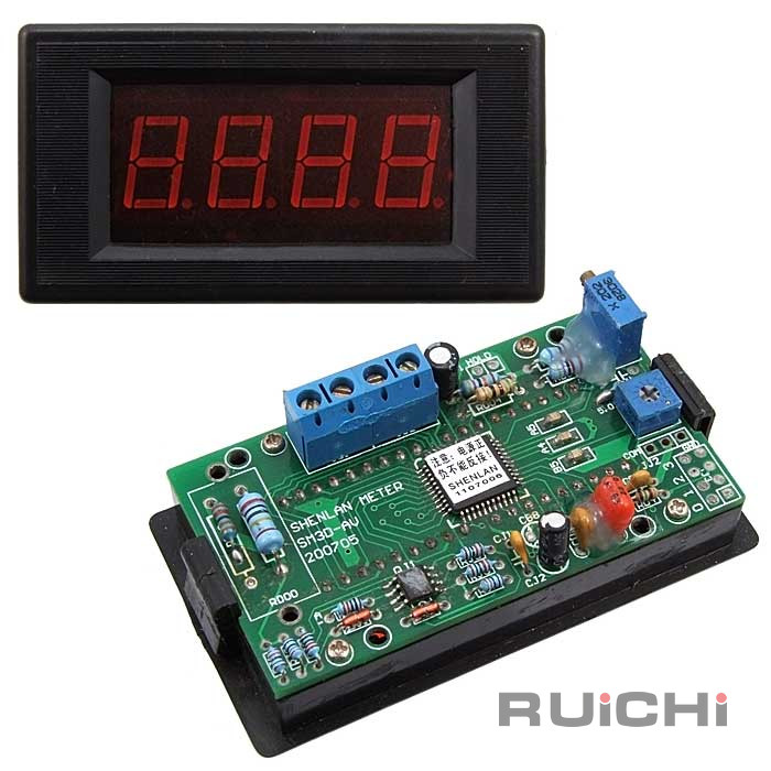 Voltímetro Digital 200 V  DC