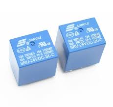 RELAY BOBINA 24VDC  5PIN 