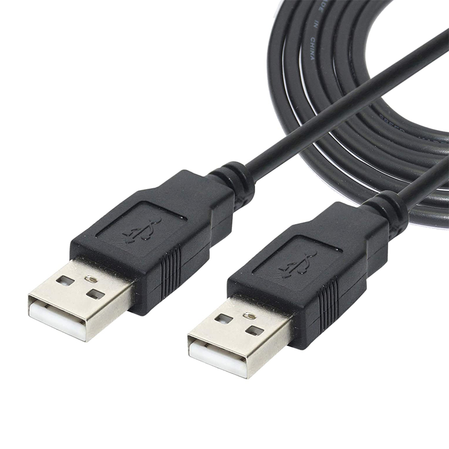Cable USB tipo A, Macho a Macho de 1.5m 