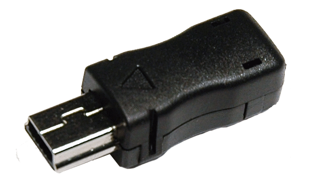 Conector Mini USB para Cable 5 Pines Aereo