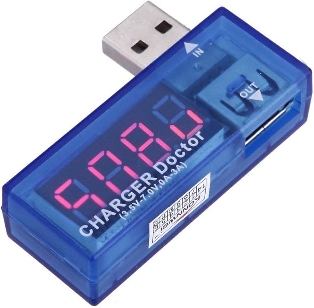 Probador Voltaje USB Para Computadora o Cargador