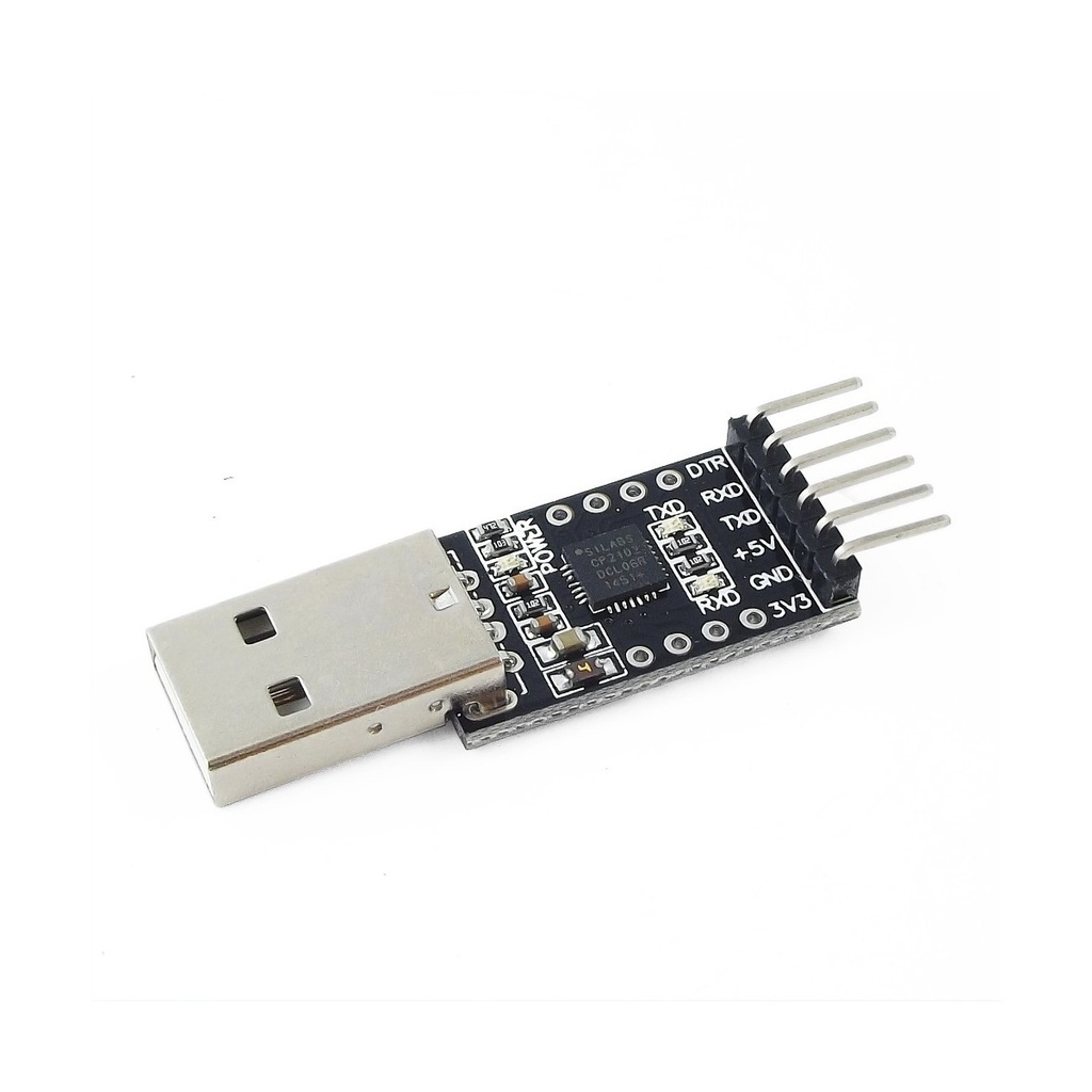 USB-TTL2102B Adaptador USB a TTL con CP2102