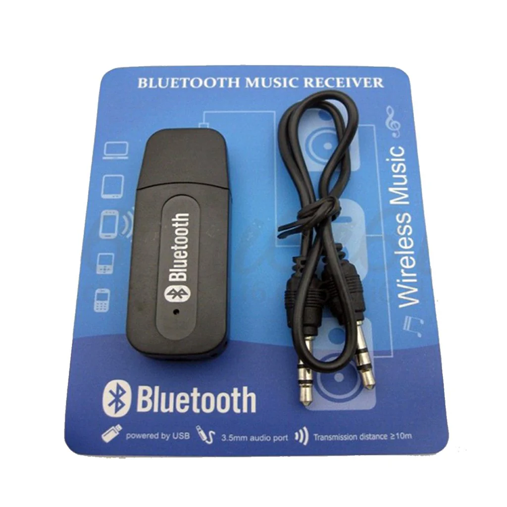 RECEPTOR DE MUSICA BLUETOOTH A 3.5mm  H-163