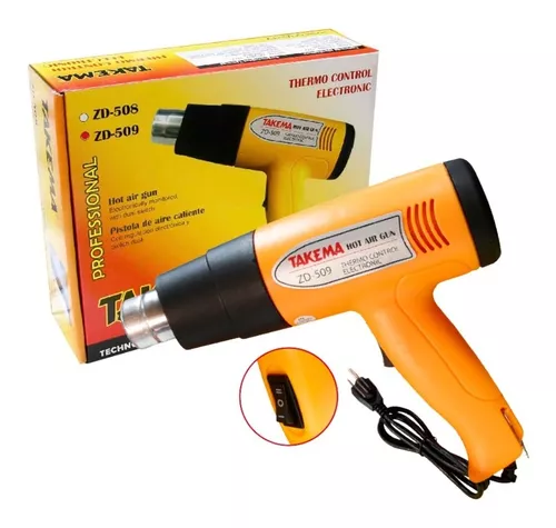 Pistola de Aire Caliente TAKEMA C/Regulador
