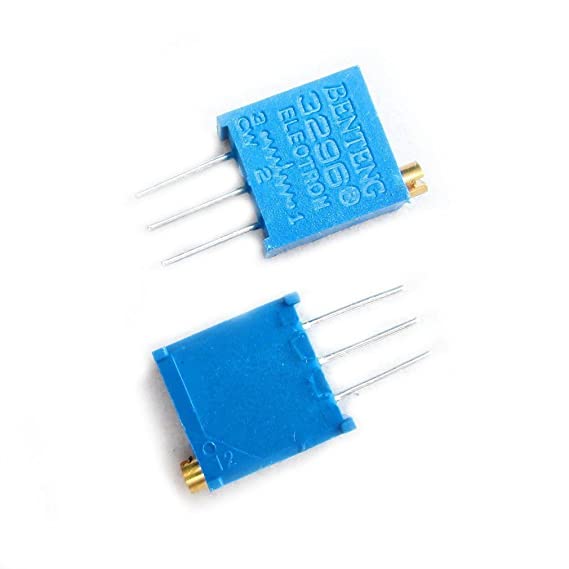 Potenciometro Multivuelta de Precision ±10% ±250ppm/℃ 500 Ohm