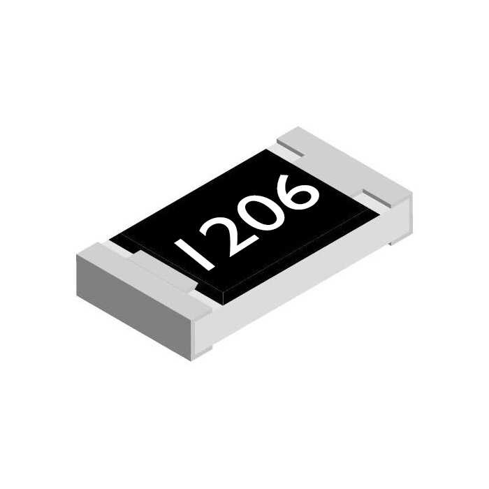 Resistencia SMD 1206 1% 1/2W Superficial por 20 Unidades 
