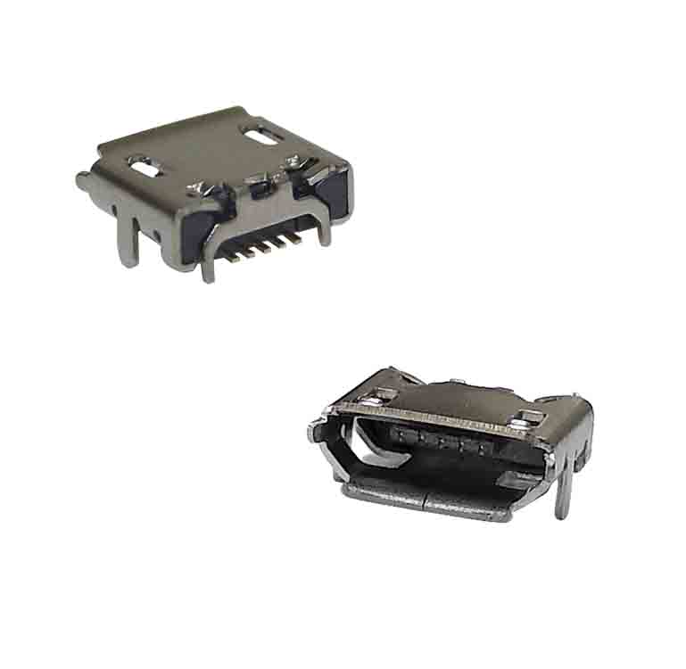 Conector Micro USB V8 SMD para Impreso