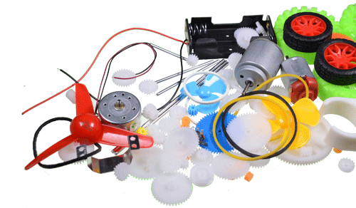 Juego de 90 Engranajes Plásticos para Robótica