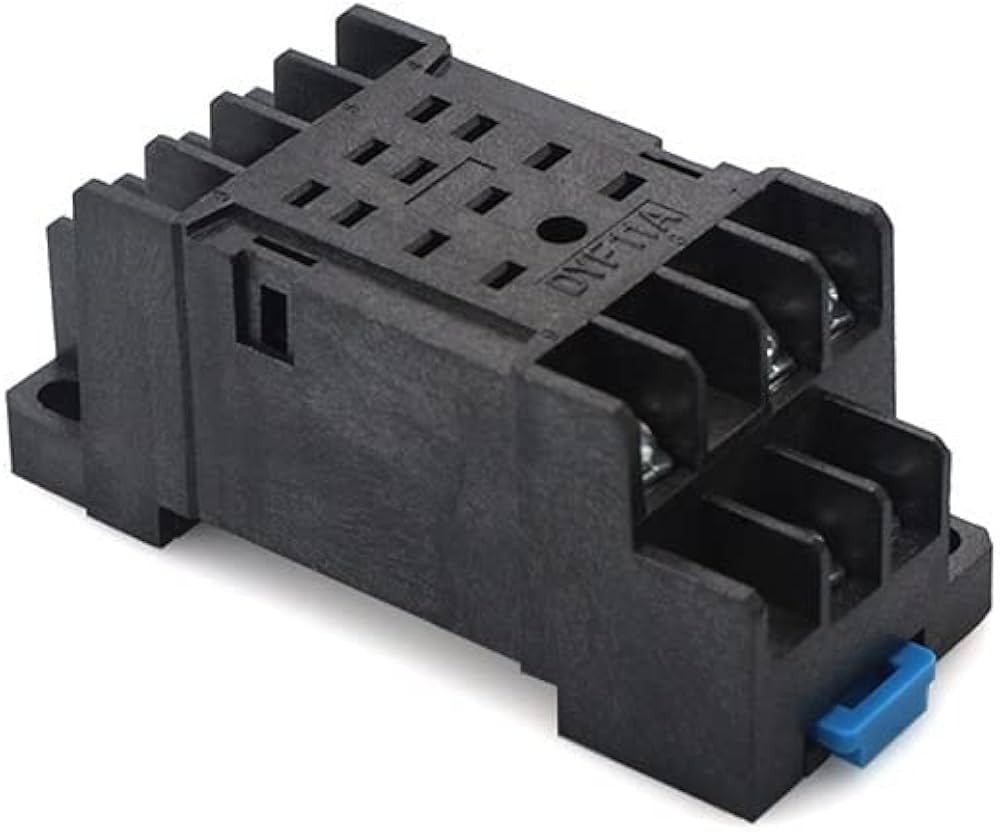 Zocalo para Relay 11 Pines Planos