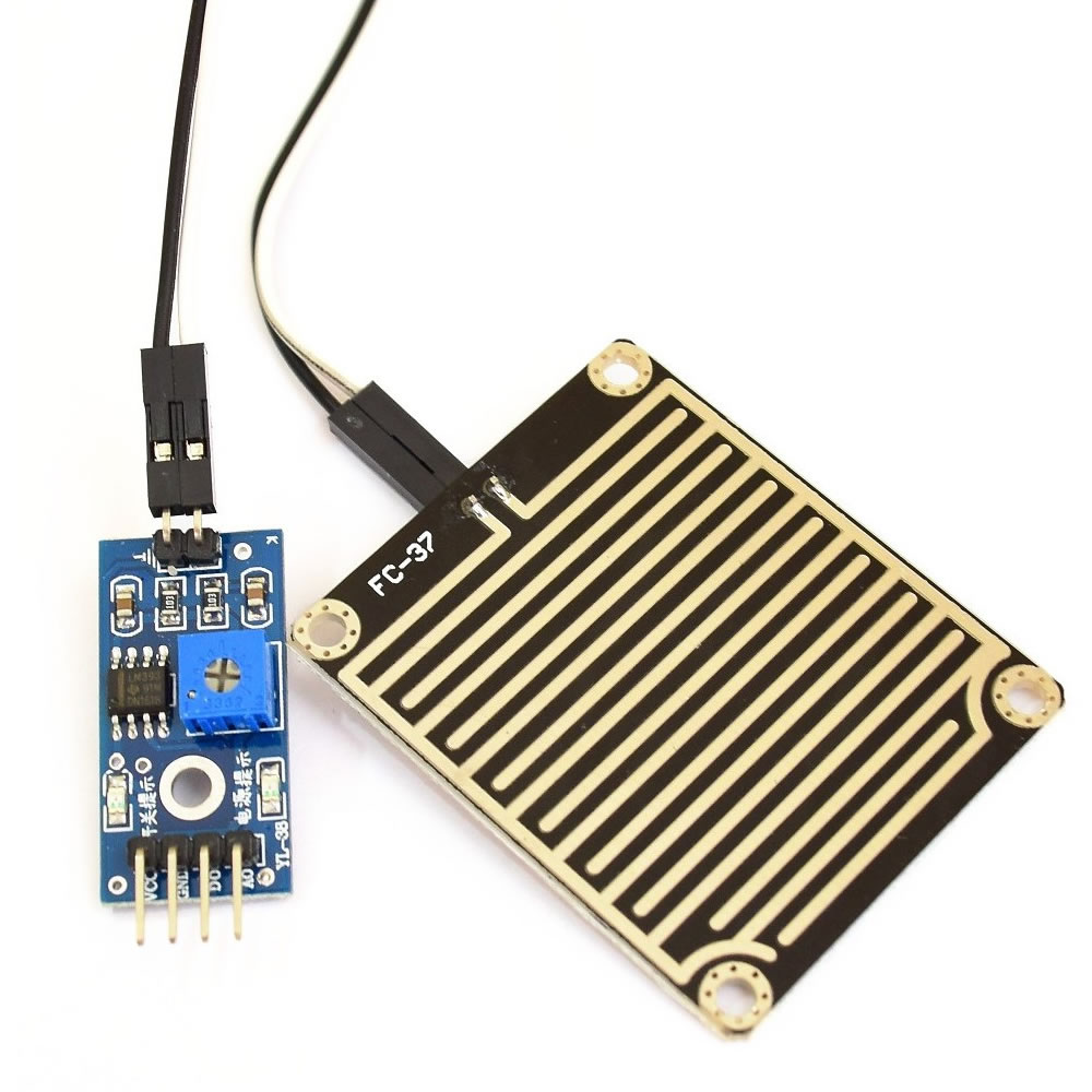 Sensor de Agua Gotas Lluvia para Arduino