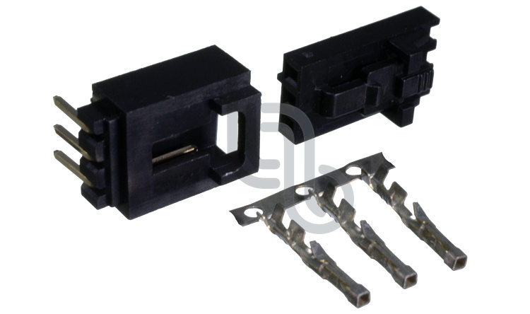 Kit De Conector Molex Cable a PCB Macho y Hembra de 6 Pines con Seguro