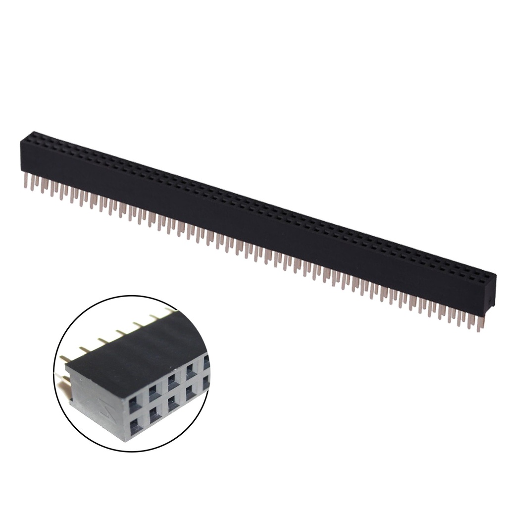 Header Hembra 2X40 PITCH 2.54mm HH-2X40