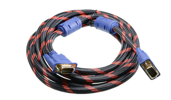 Cable VGA 15 PIN con Malla, de 15 mts.