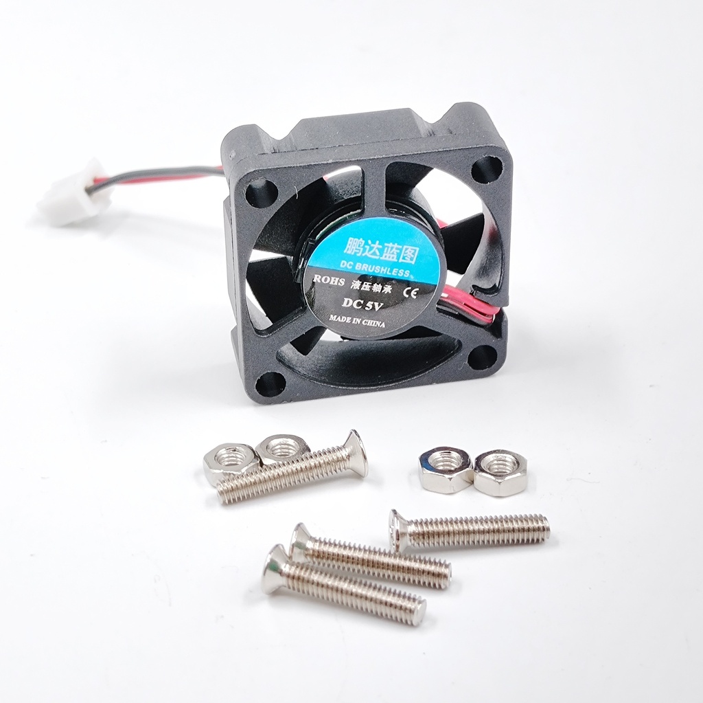 Ventilador 5 V  DC 3x3x1cm 2 Cables