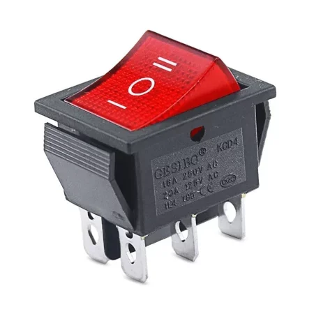 SWITCH SELECTOR 250V 16A 6 PINES