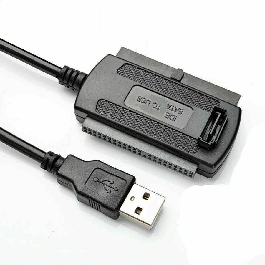 Adaptador Convertidor SATA/IDE a USB 2.0 2A