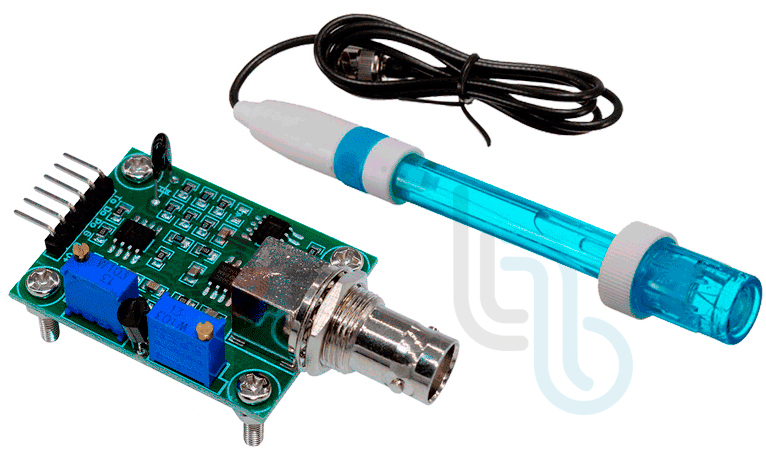 Sensor de PH con Sonda en Modulo para Arduino PH-7BNC