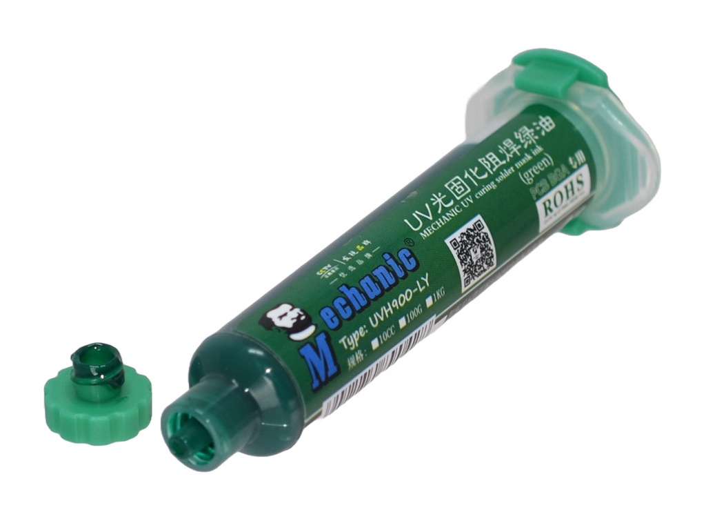 Mascara Antisoldante UV para Placa Impresa, Pintura Verde