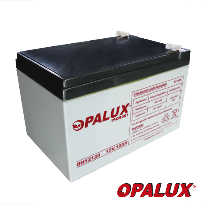 Bateria Seca 12v. 12AH OPALUX