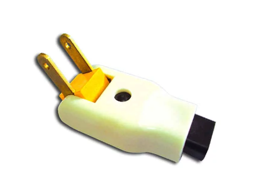 Enchufe Giratorio Automatico Blanco