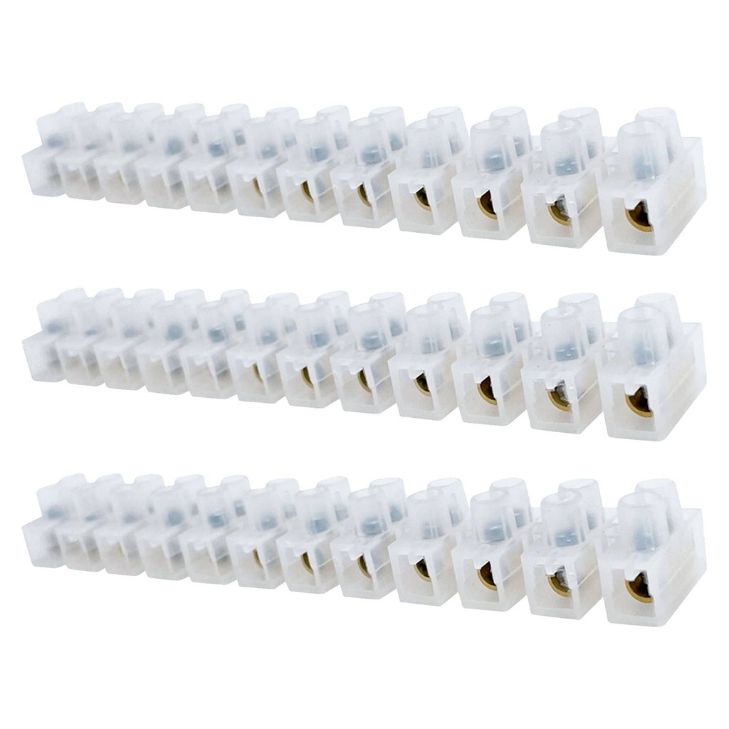 Bornera Plastica 12P 10A 380VAC 29-010