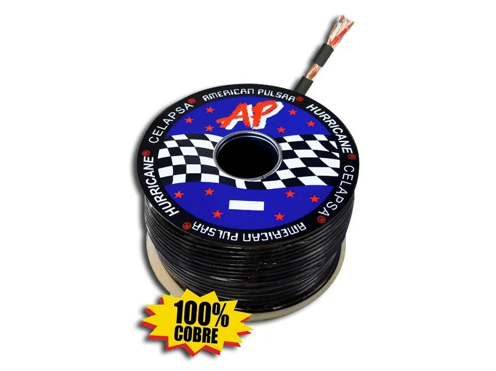Cable Microfono Stereo 4mm. Negro