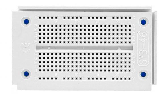 Protoboard Blanco de 270 Puntos en Blíster 90x53mm